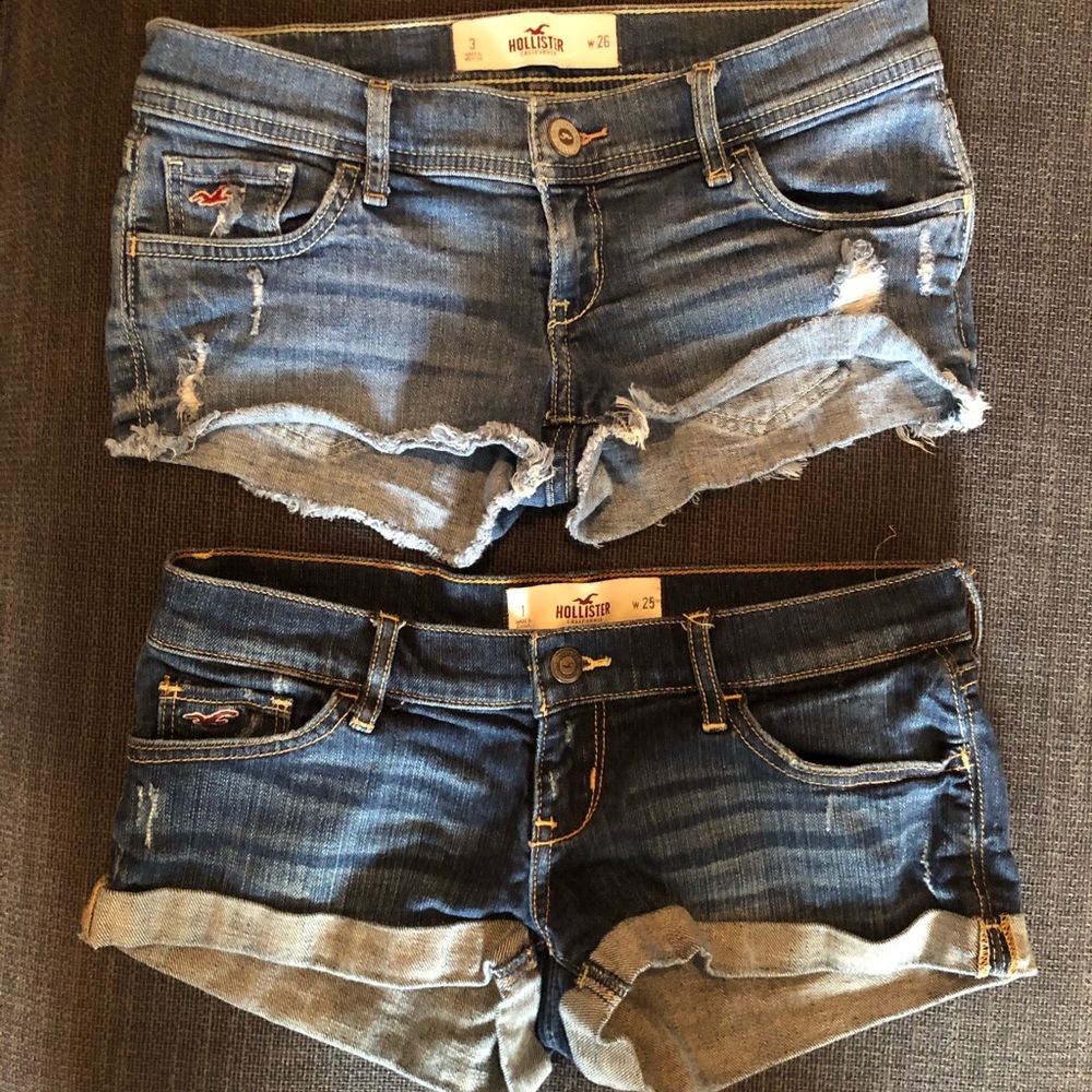 Hollister stretch Jean shorts